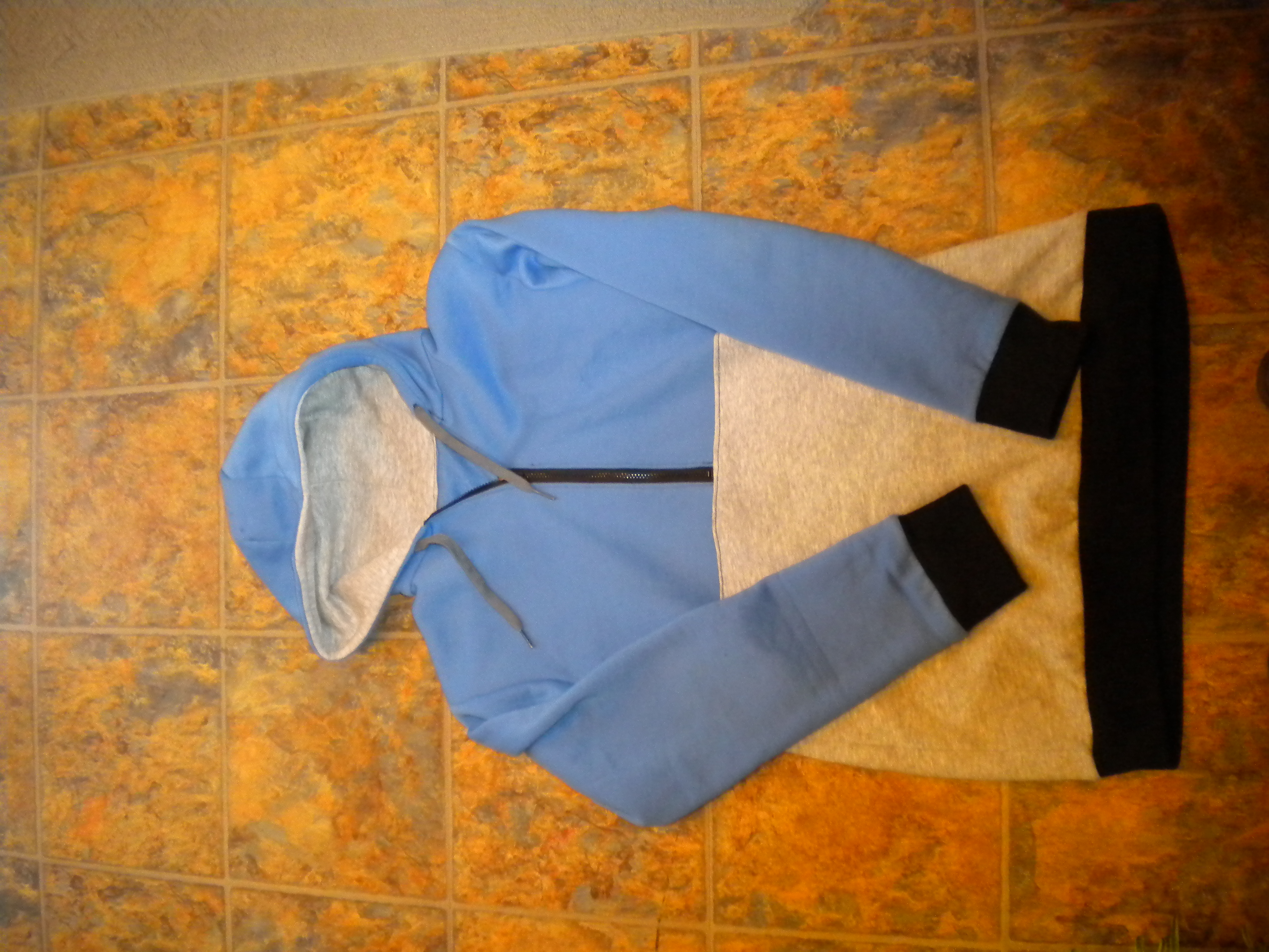 Custom 3/4 zipper hoodie