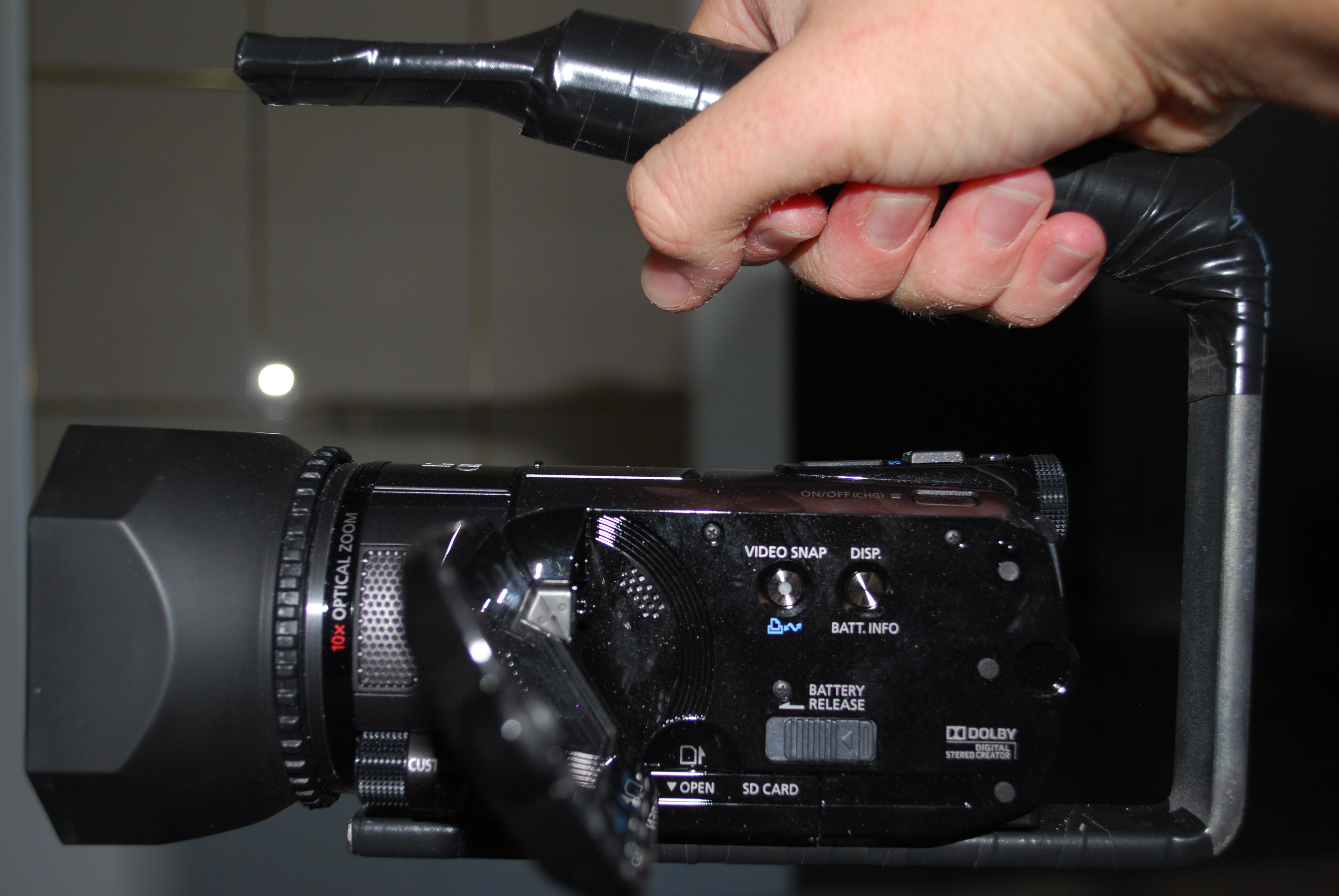 Custom followcam handle