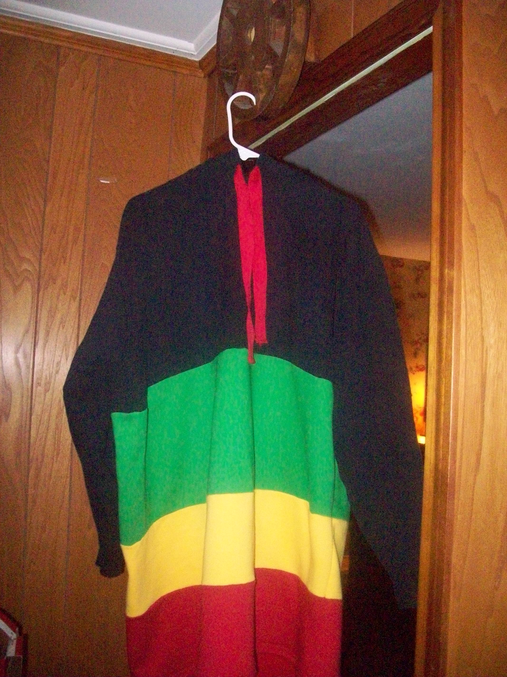 Custom rasta sweatshirt