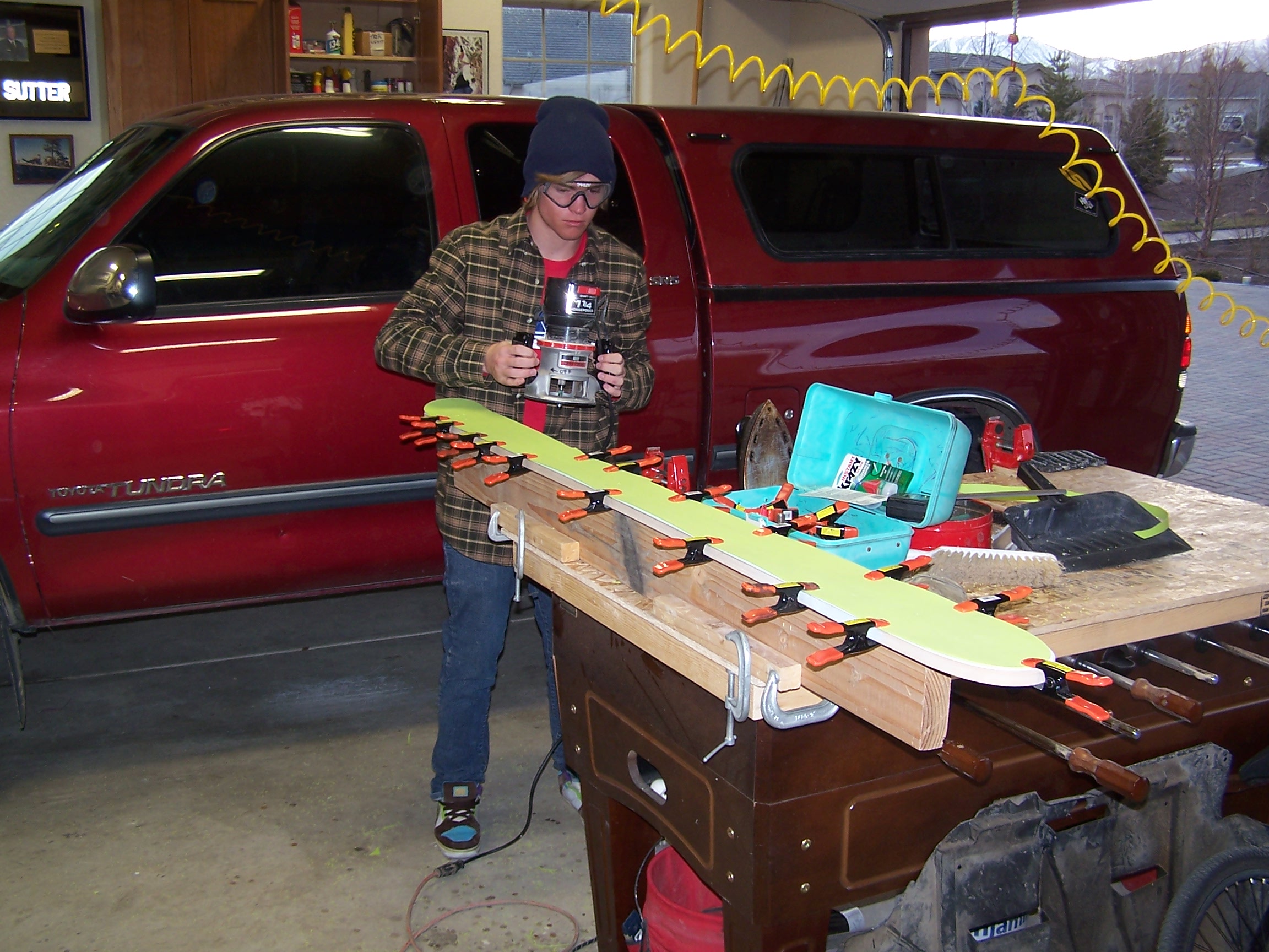 Cutting out the bases