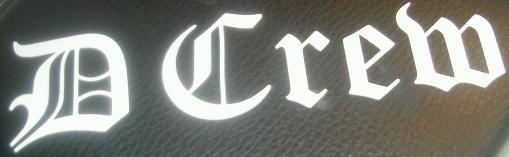 D crew sticker