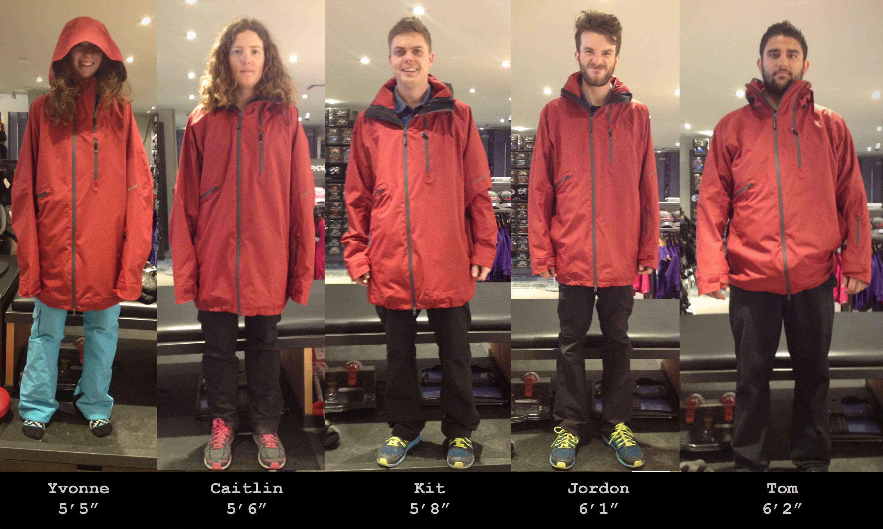 Dakine Washburn Sizing