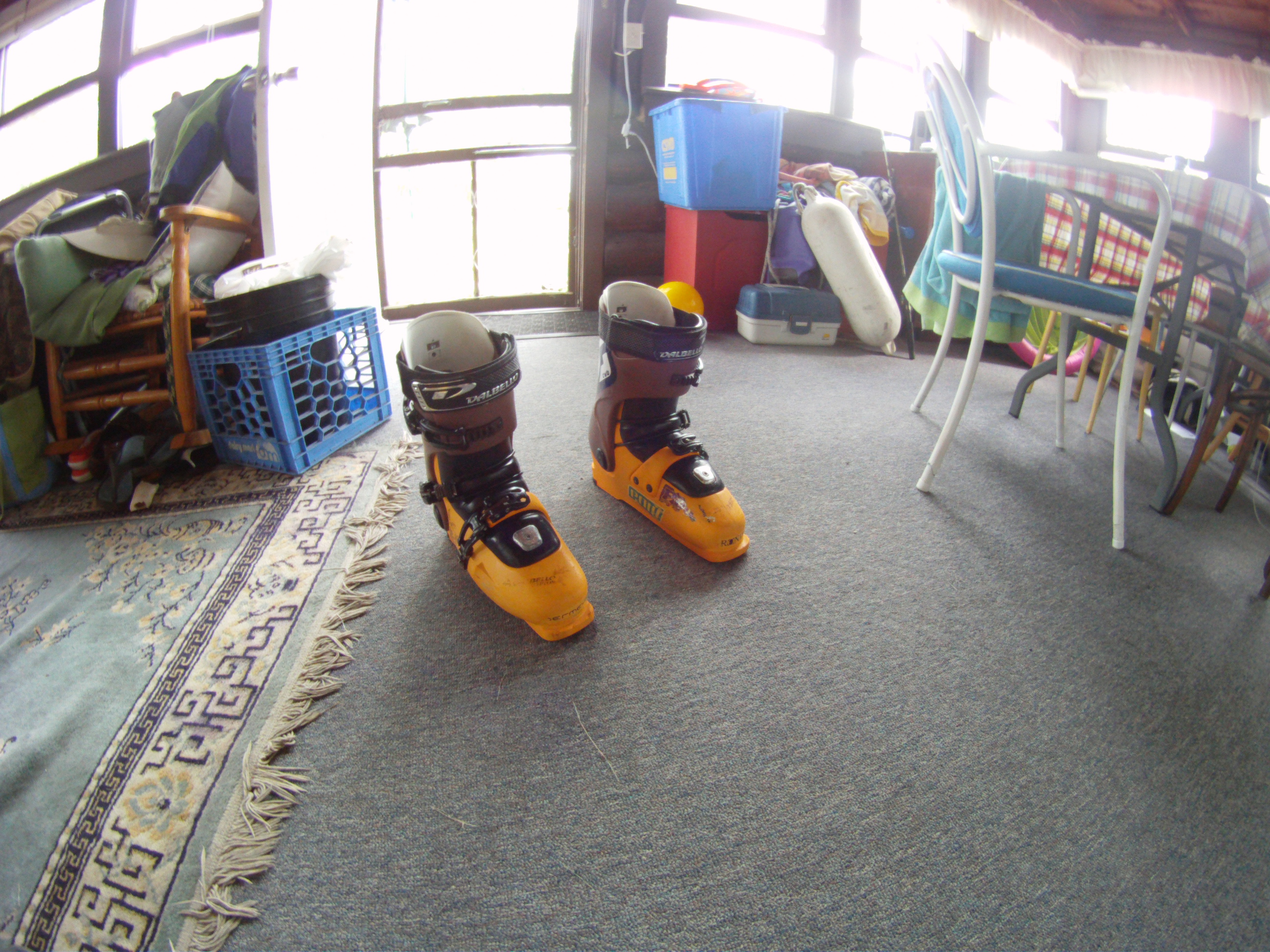 Dalbello Rampage dyed orange