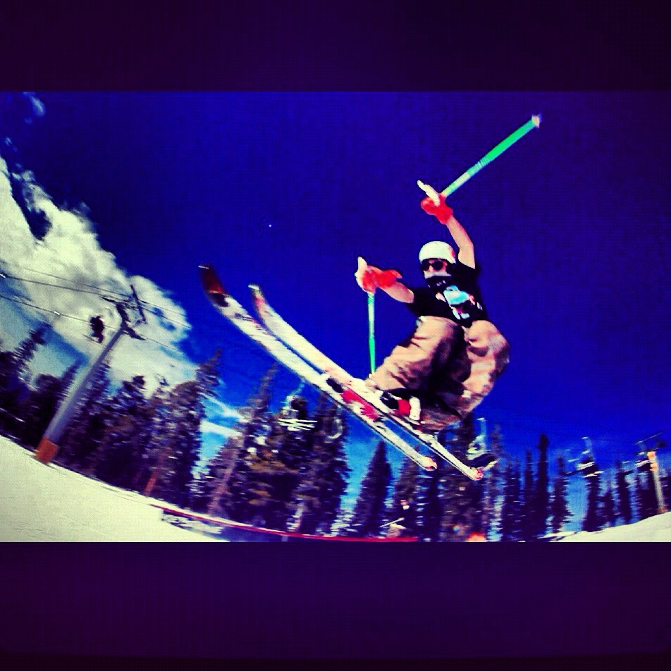 Danny Scwartz in flight