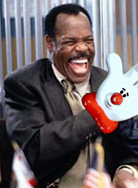 Danny sporting his new Pro-Model Glove