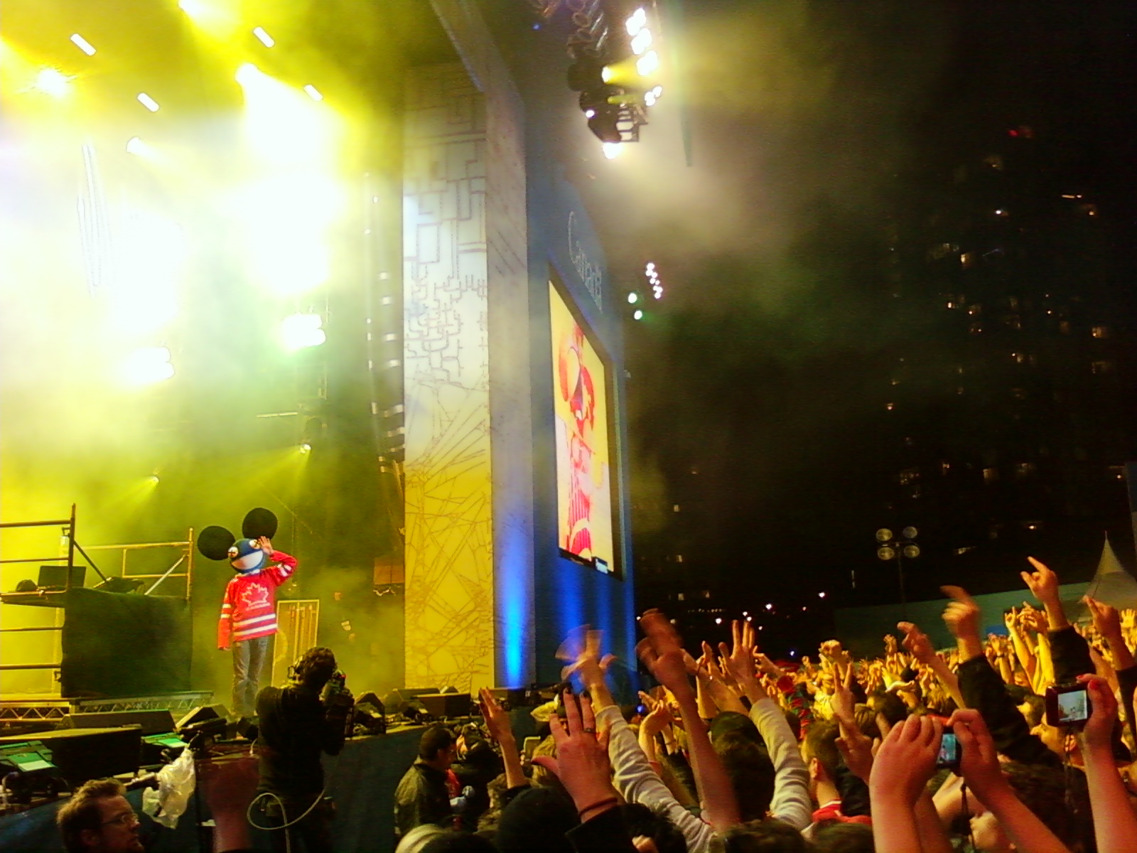 Deadmau5 :Yaletown Vancouver 2010