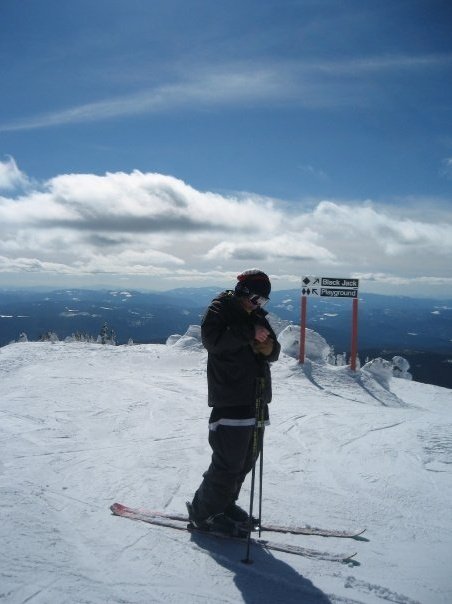 Deciding the route at Big White