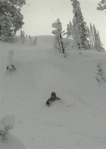 deep ass snow