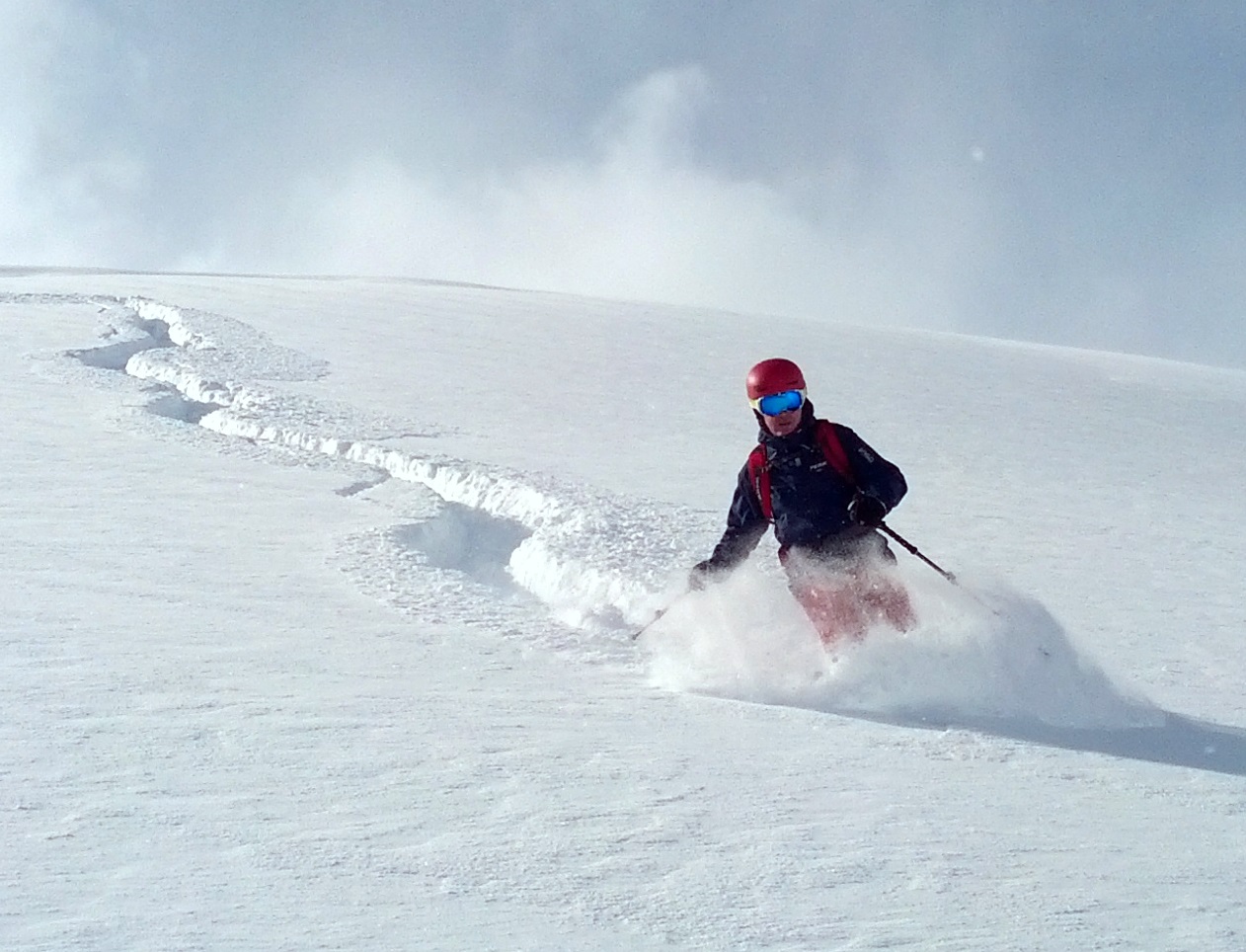 Deep October powder