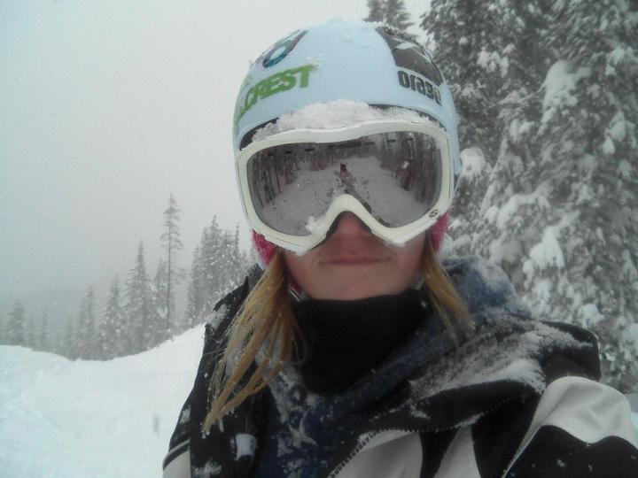 Deepest powder ever riden.