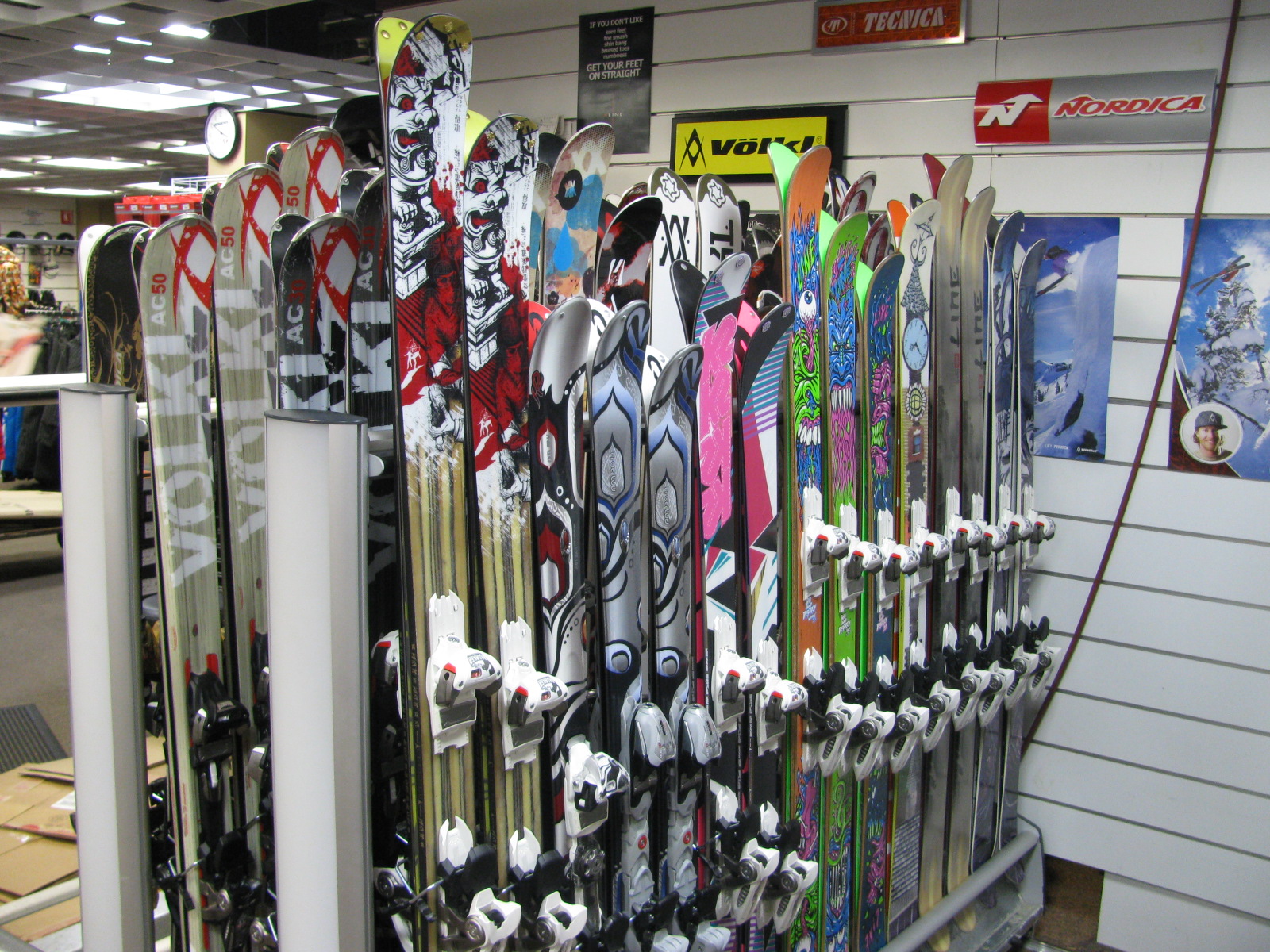 Demo Skis, Ready to Rip!