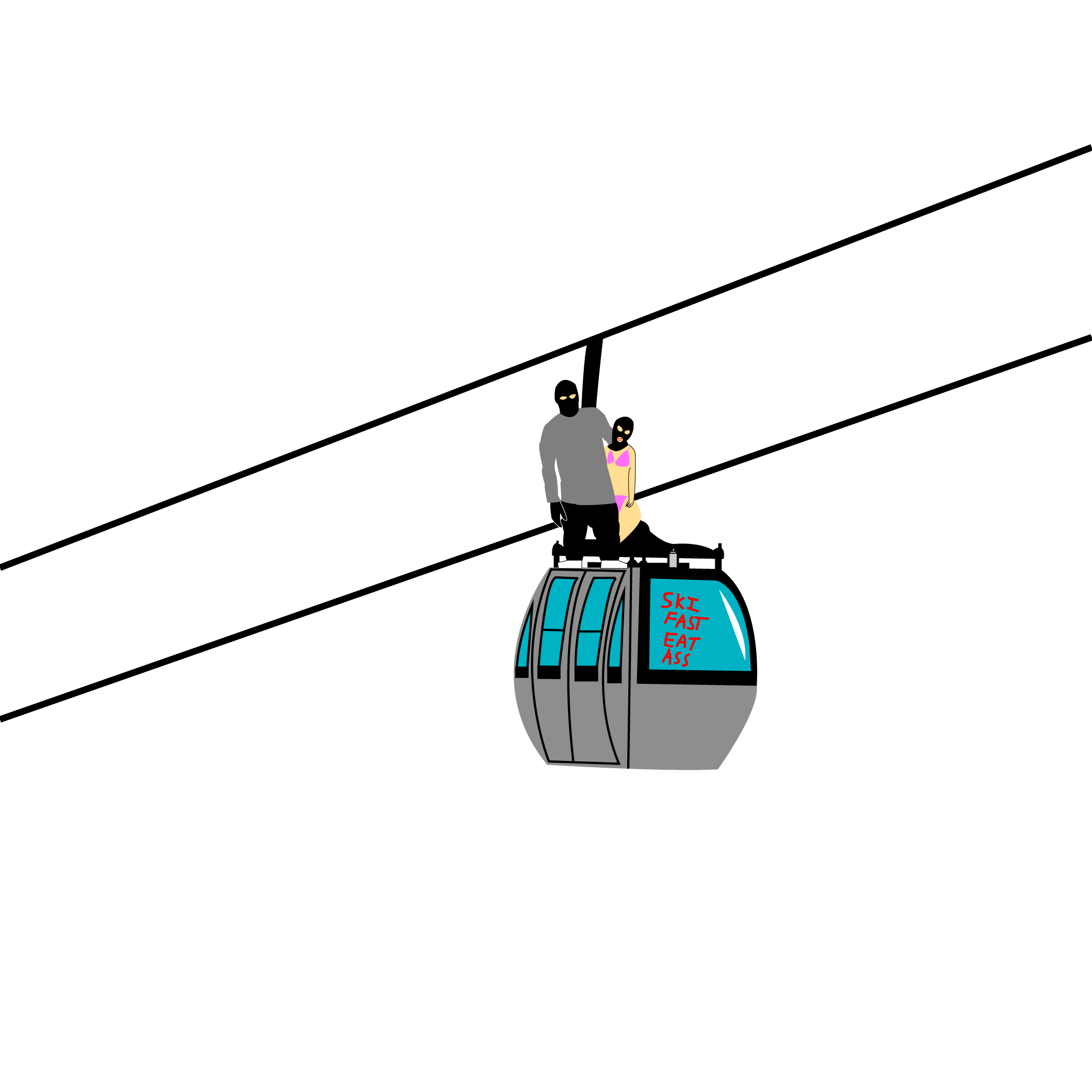 Depiction of LAFA stealing yo girl