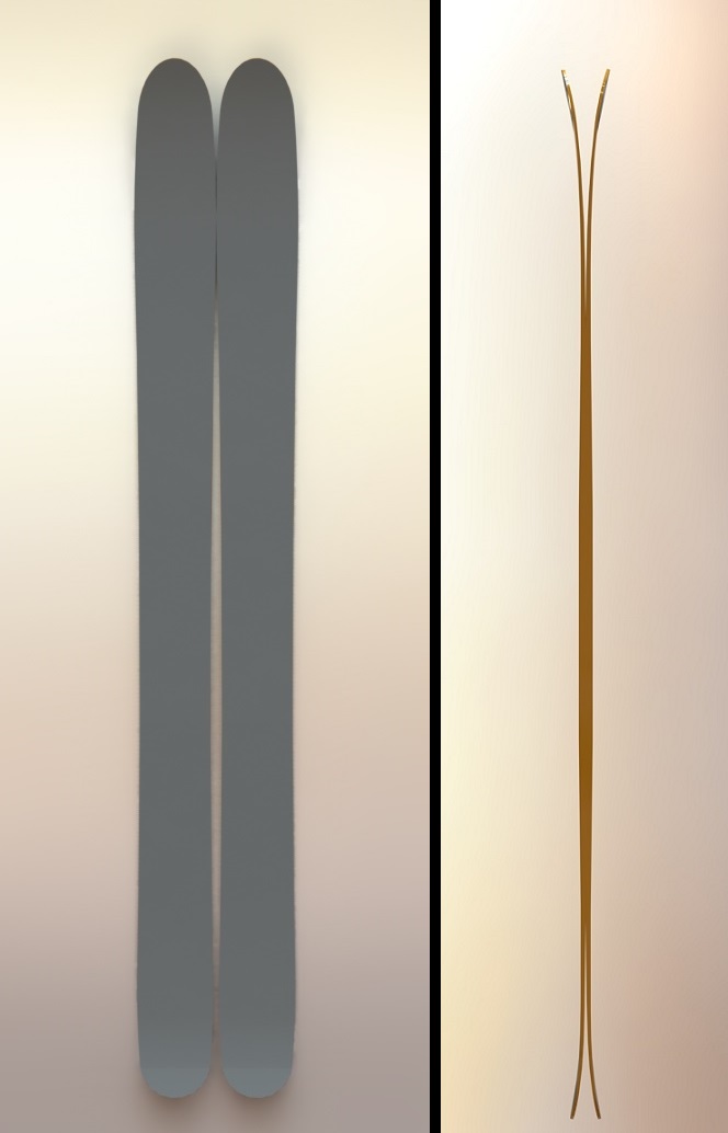 Designed some skis