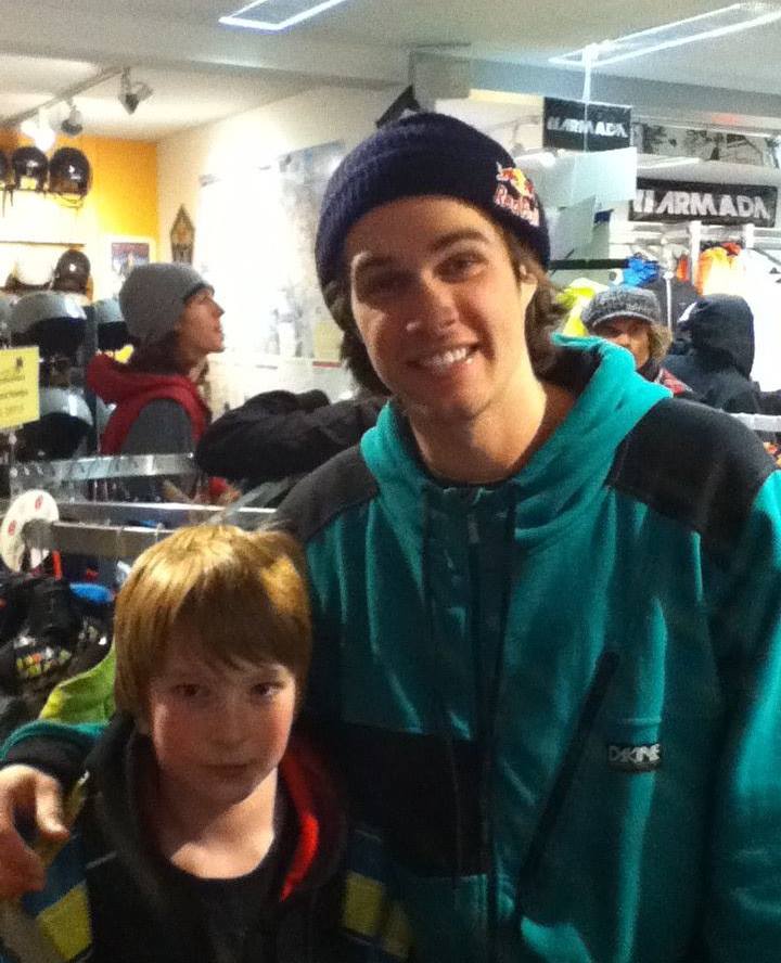 Dew Tour at killington with Bobby Brown