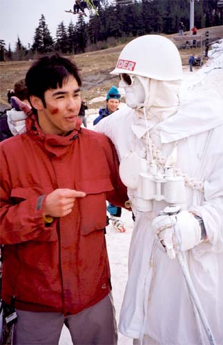 discussing plans to annihilate snowboarding