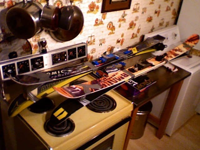 Diy reverse camber skis