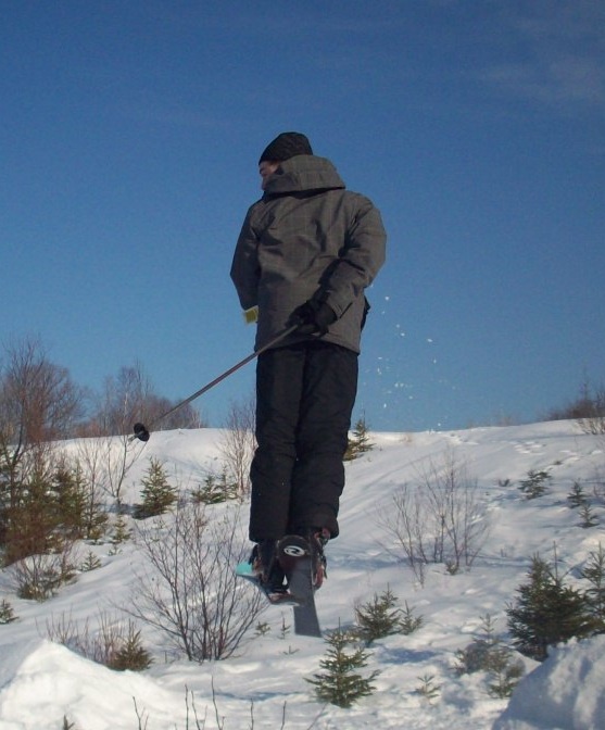 Doin a 3 off the jump!