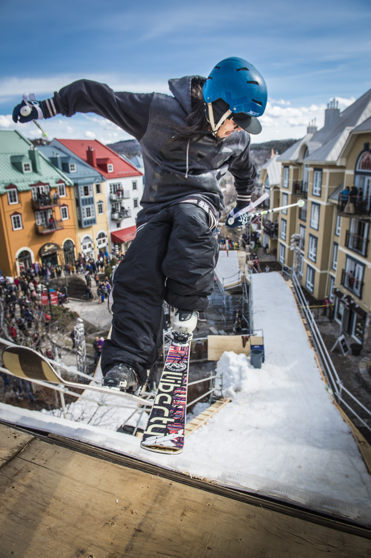 Dom Laporte at the Red Bull Foret Urbaine
