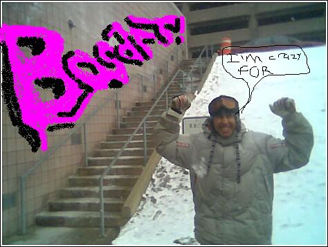 dont cry baby(the rail has a gap in it)