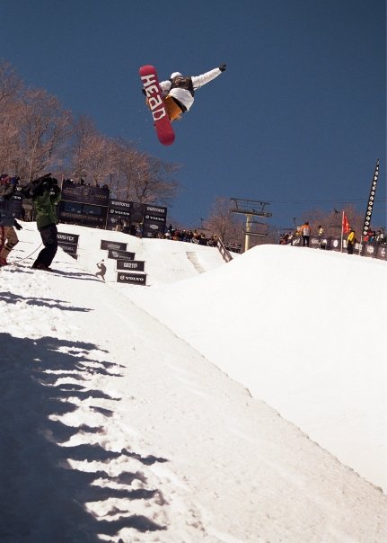 Dope shot from US Open of snowboarding