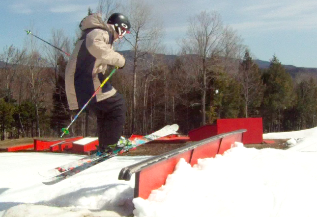 Double bar at Sunday River