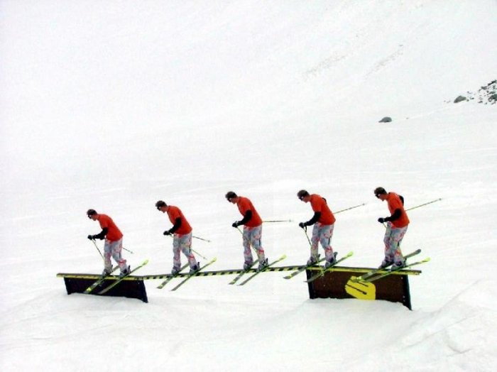 double kink seq ... izzy goin' rail