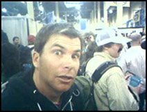 Douglas caught in headlights?