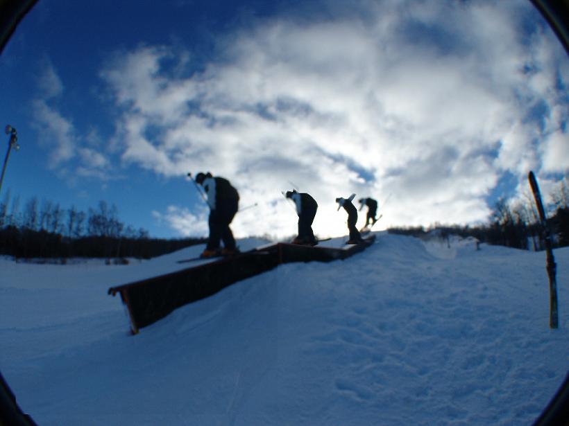 down, flat, down sequence