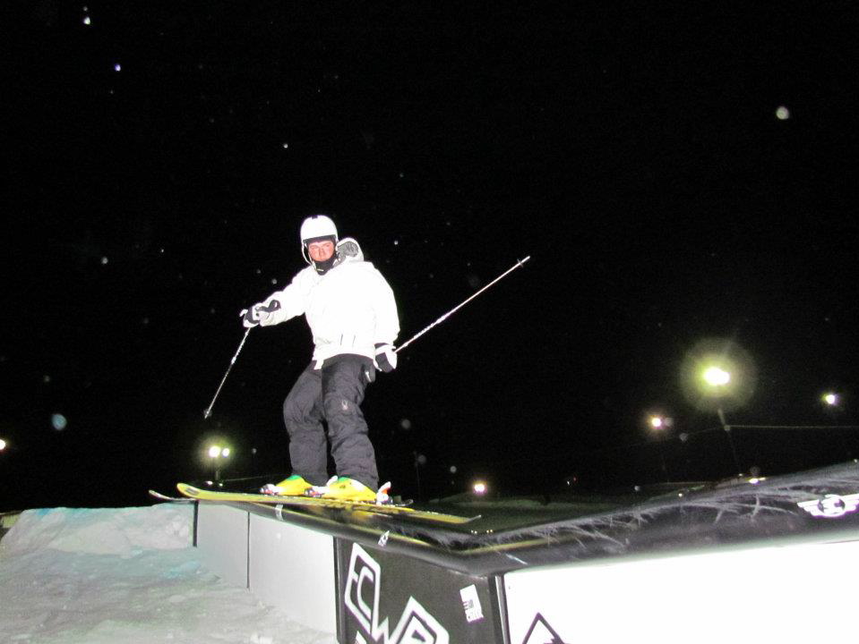 down flat rail at Elm Creek