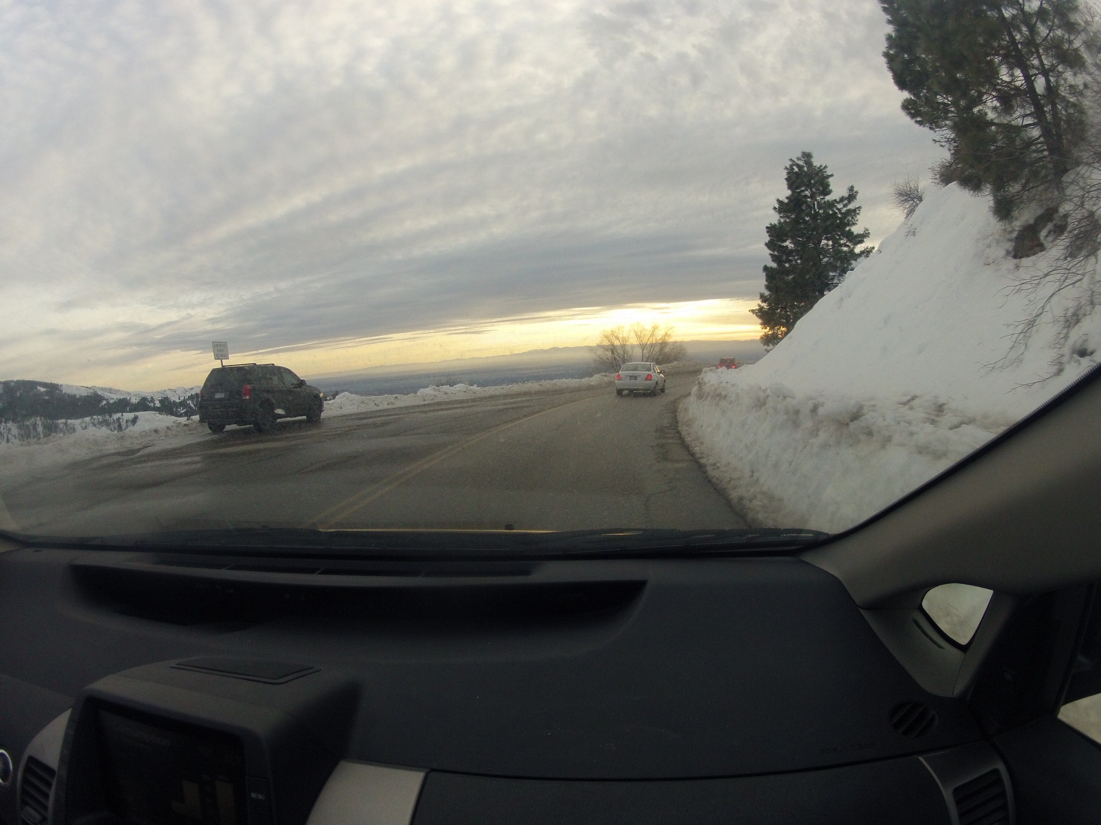 Down from the mountain