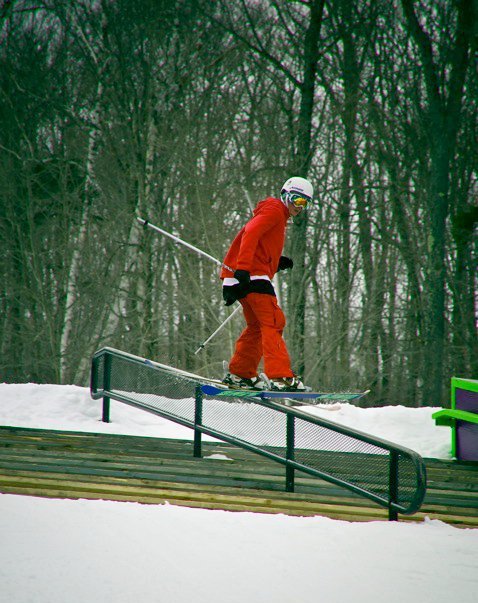 Down rail at okemo