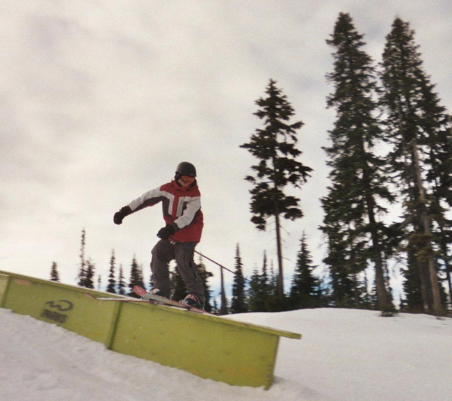 down rail at whistler