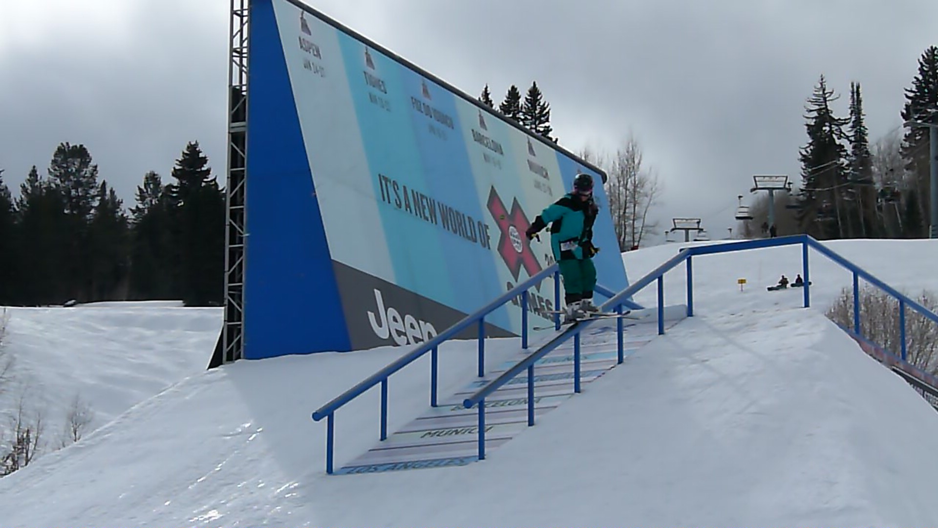 DownRail on X-Steet Course