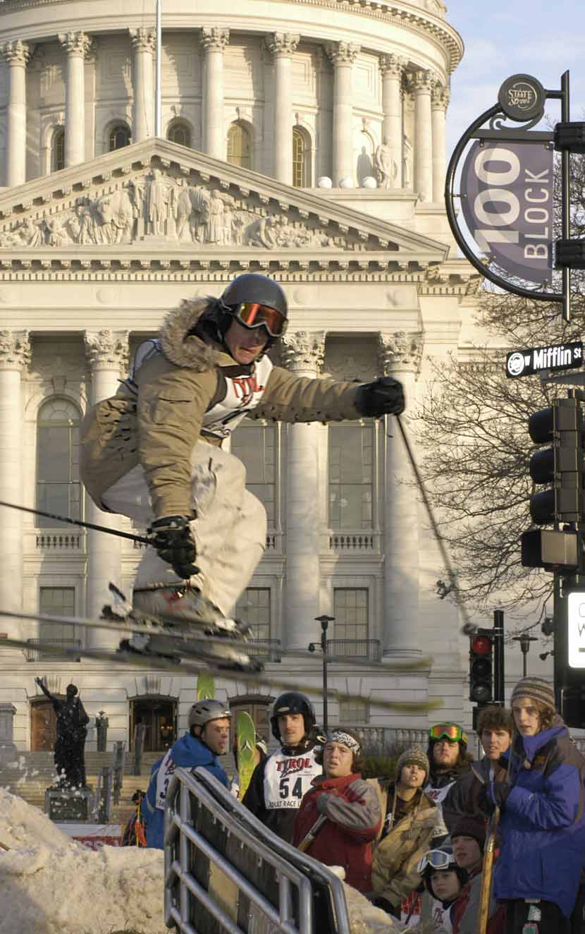 Downtown Rail Jam