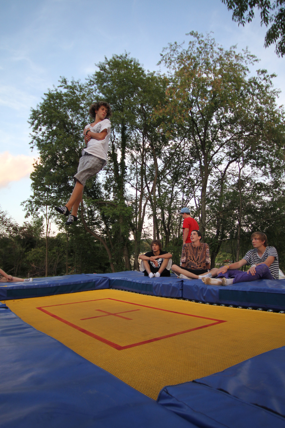 Drake Morris Warming Up