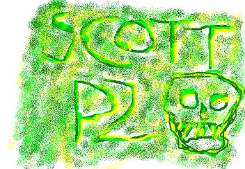 Drawing I made in paint