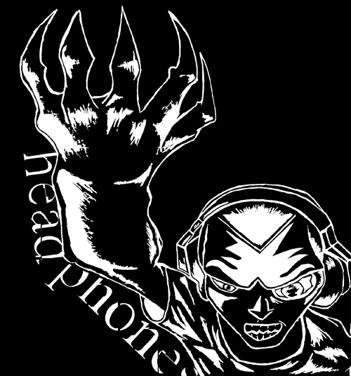 drawn character in photoshop