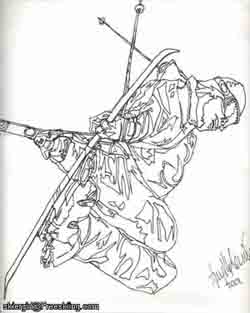 drew from an ad in FREEZE