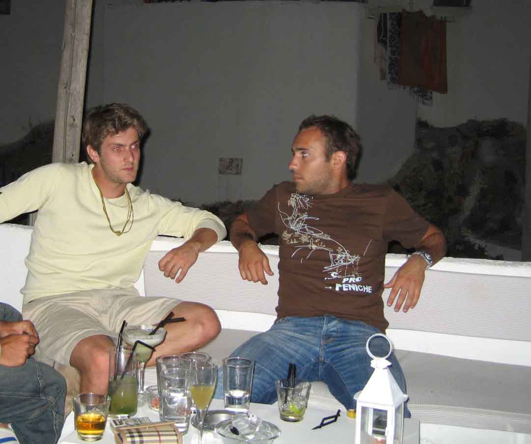 Drinking MOJITOS-GREECE