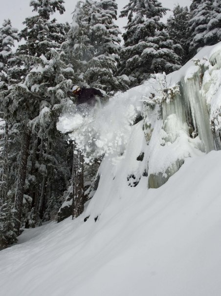 Dropping a cliff