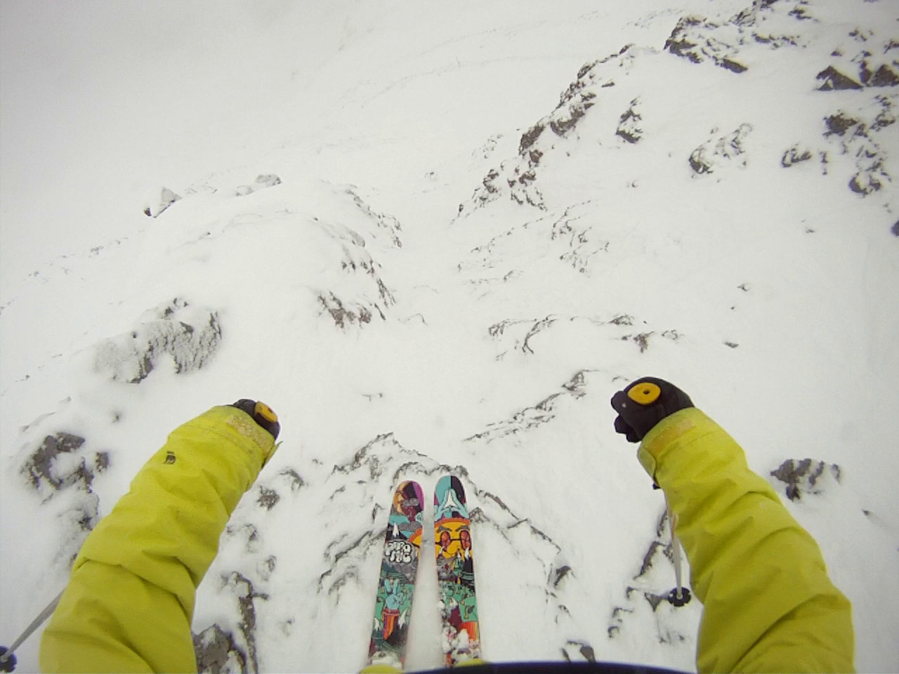 Dropping in to Galaxy Ridge.