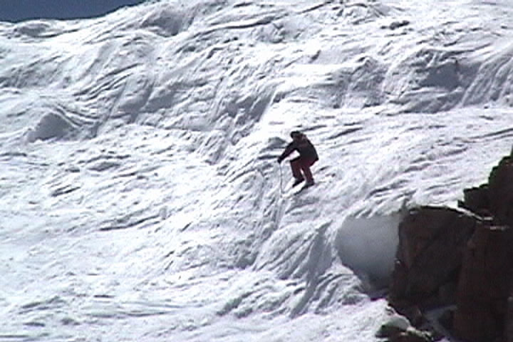 Dropping Into Chute 2