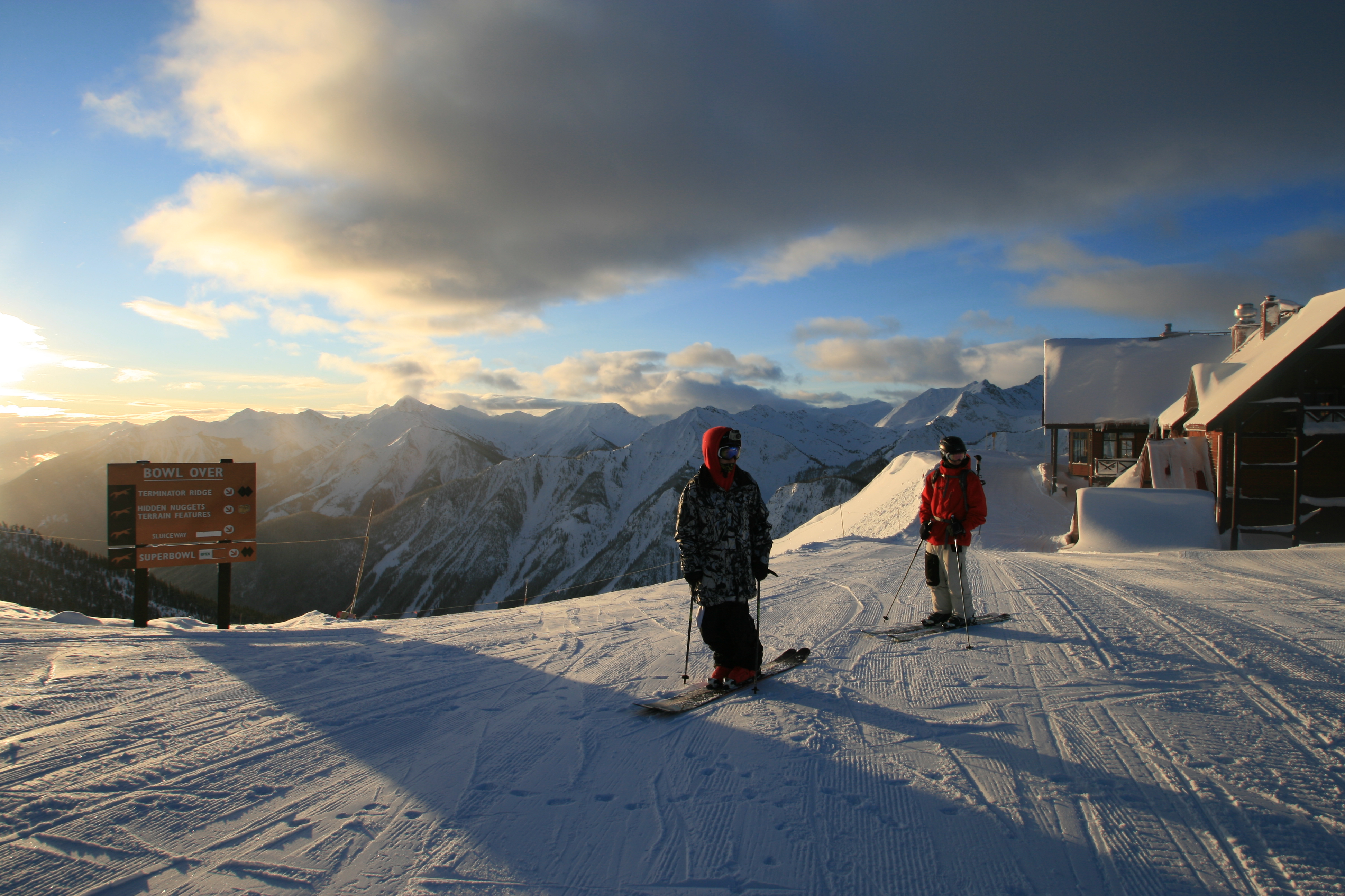 Early bird at kicking horse