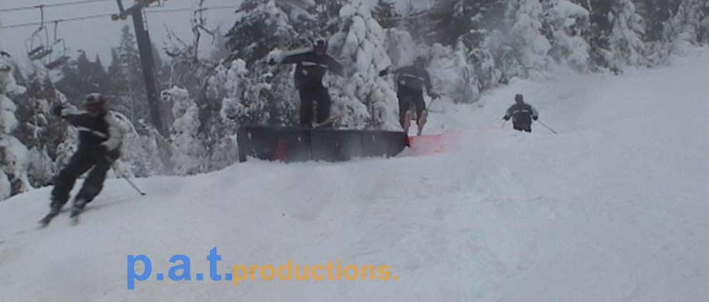 eastcoastpride on killington's rail