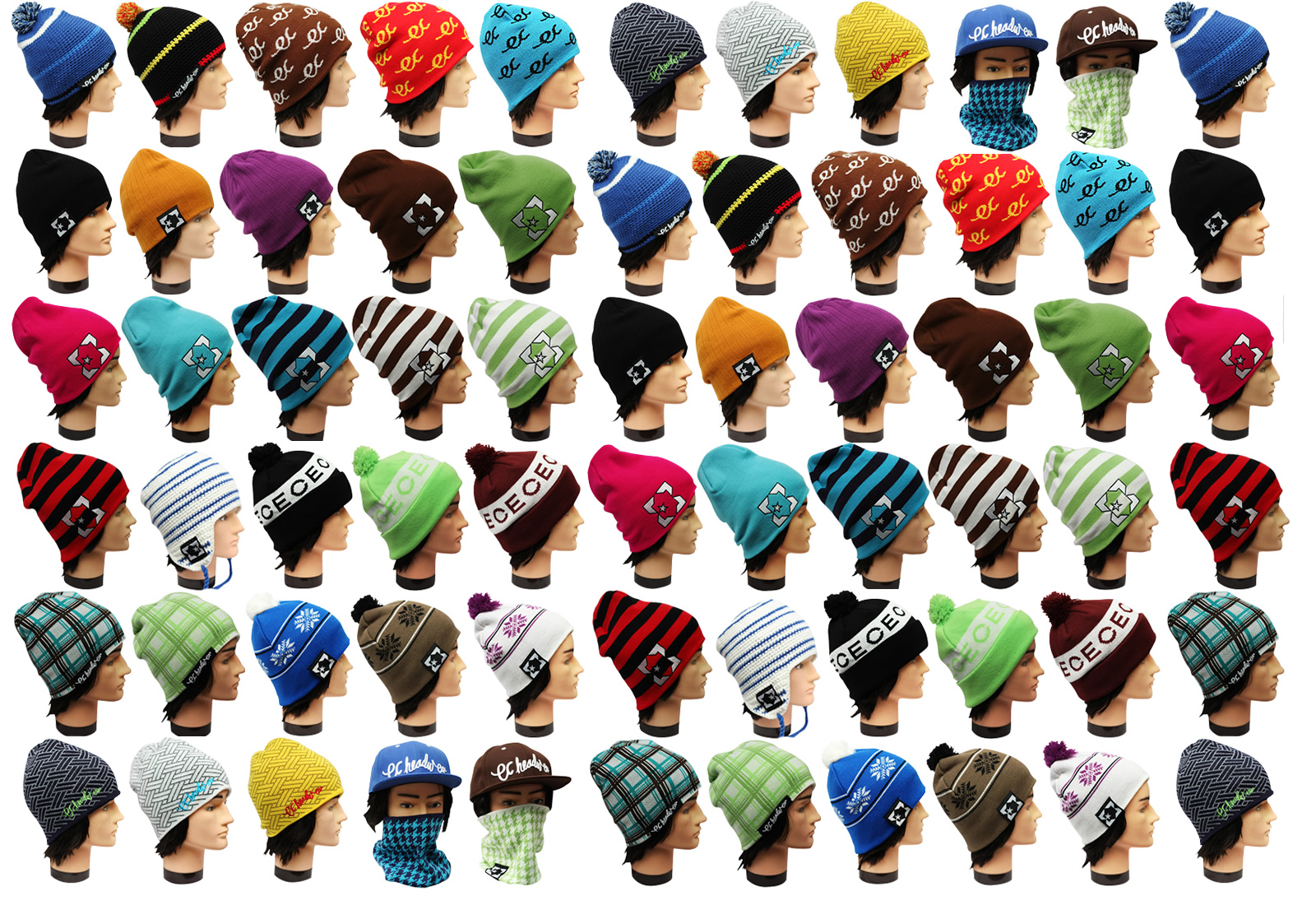 EC Headwear Beanie Background