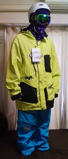 Ecto jacket and hybrid pant