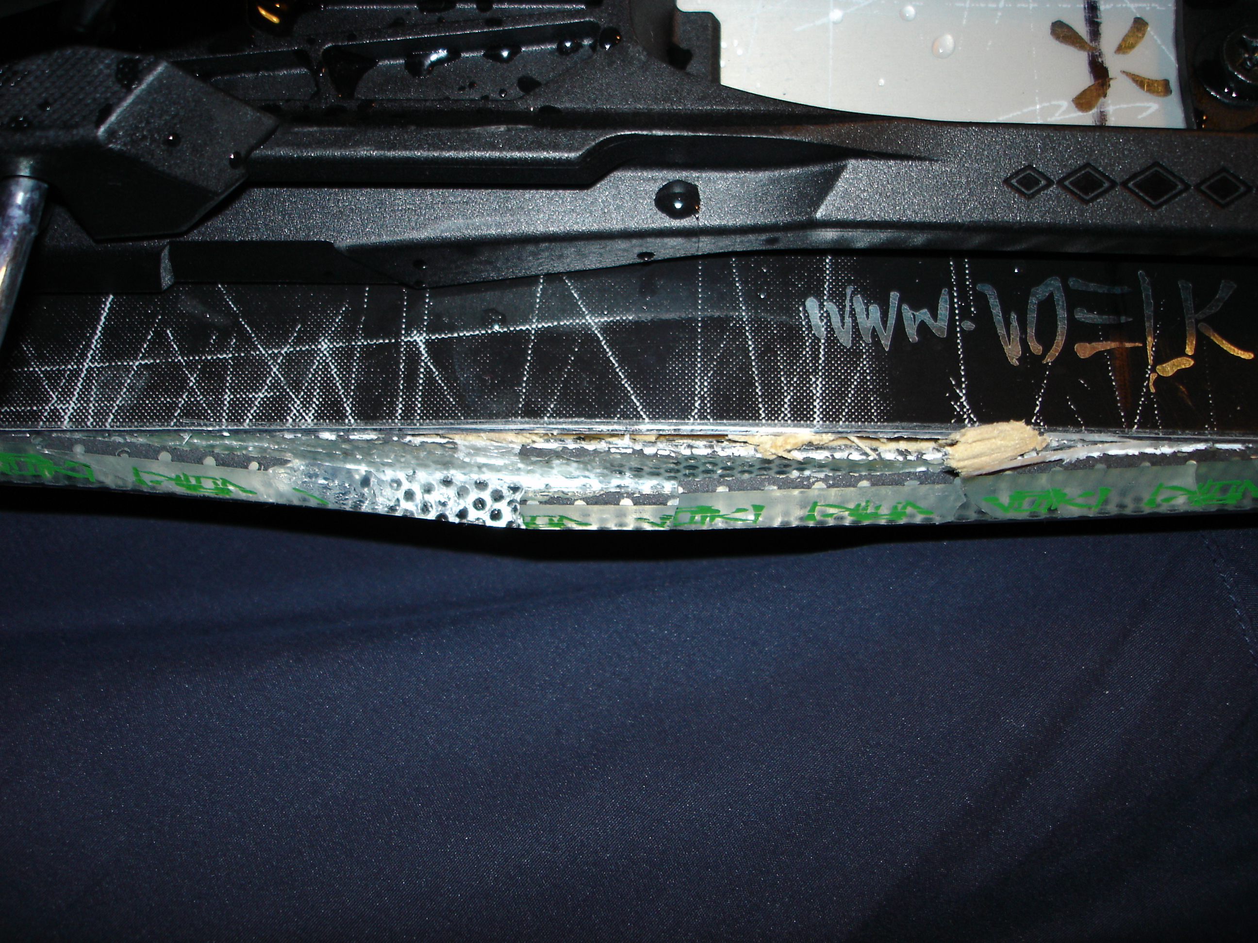 Edge and sidewall...