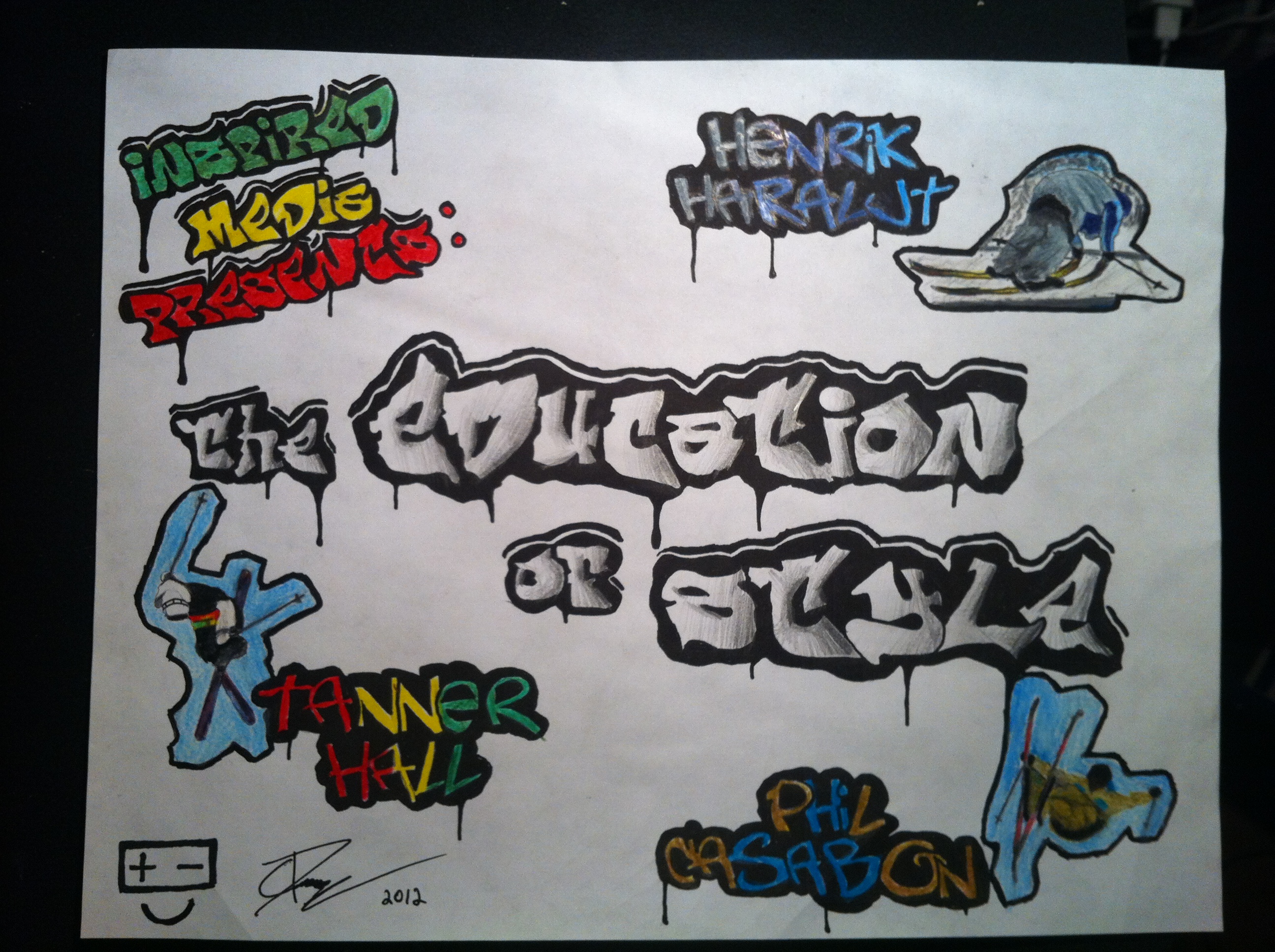 Education of Style Graffiti Contest: Cole P.