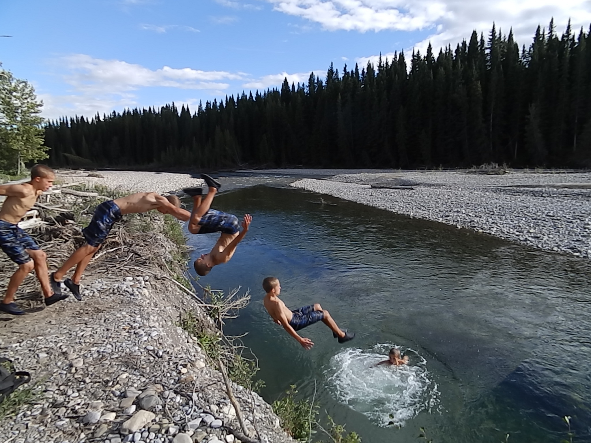 Elbow River Frontflip