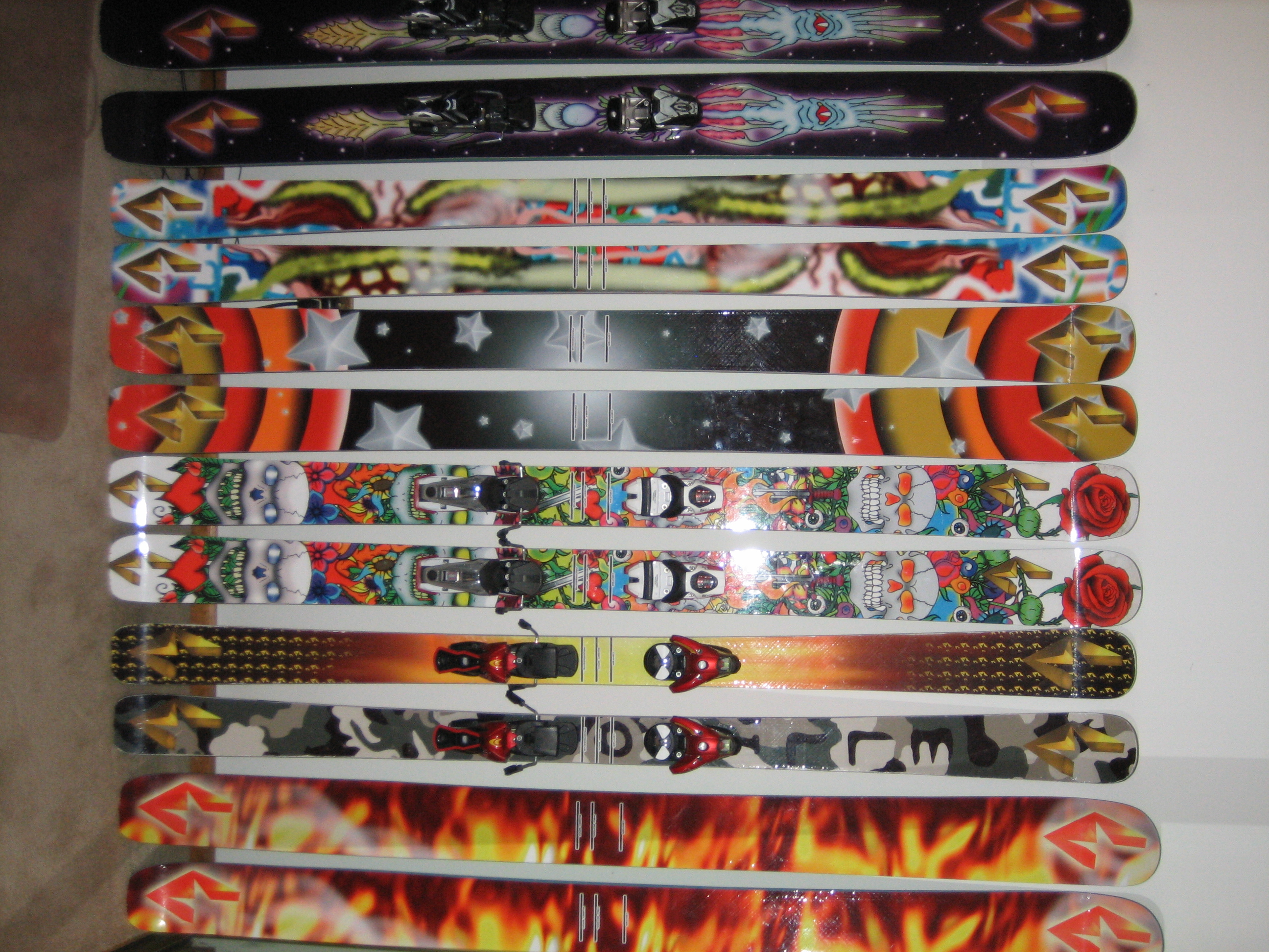 Ellison skis '08 protos